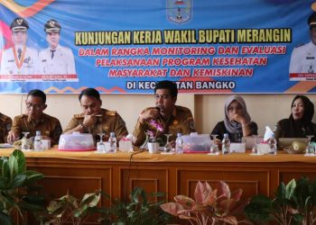 Wabup Merangin Bersama Kadis Sosial Lakukan Monitoring dan Evaluasi KMK