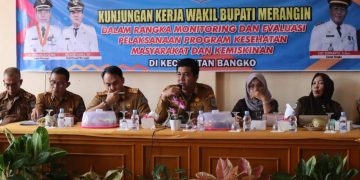 Wabup Merangin Bersama Kadis Sosial Lakukan Monitoring dan Evaluasi KMK