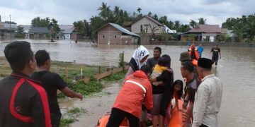 4.665 Warga Mengungsi Akibat Banjir di Bireuen 
