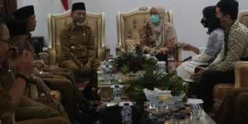 Bupati Merangin Terima Kunjungan KPK  Observasi Usulan Percontohan Desa Anti Korupsi 