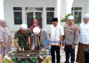Bupati Tanjab Barat Resmikan Masjid As Syarif
