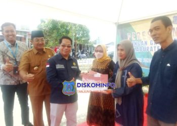 Bupati Tanjab Barat Hadiri Peresmian Jargas Rumah Tangga