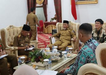 Bupati Merangin Dampingi BPK Lakukan Entry Meeting