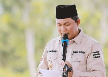 Wabup Hairan Ikuti Kampanye Stunting dan Penyerahan Bantuan Antropometri di Betara