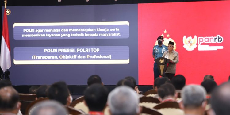 Wapres Apresiasi Layanan Polri, Menteri PANRB: Kolaborasi Wujudkan Birokrasi Berdampak
