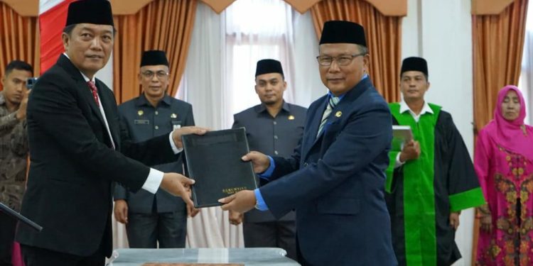 Sekda Merangin Lantik H. Abdul Gani  Jadi Kadis Dikbud, Ini Pesan Yang disampaikan 
