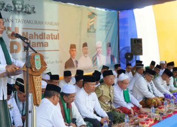 Bupati Merangin  Hadiri Istighotsah dan Harla Satu Abad NU