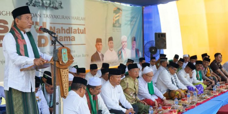 Bupati Merangin  Hadiri Istighotsah dan Harla Satu Abad NU