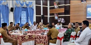 Bupati Tanjab Barat Kembali Ikuti Rakor Pengendalian Inflasi Daerah