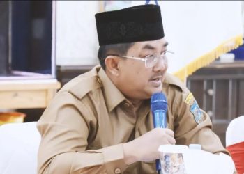 Bupati Tanjab Barat Ikuti Rakornas Pengendalian Inflasi Tahun 2023 Secara Virtual