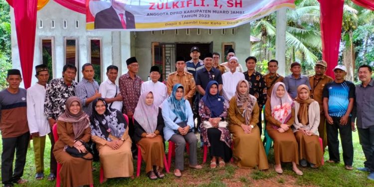Anggota DPRD Muaro Jambi Zulkifli Gelar Reses Tampung Aspirasi Masyarakat