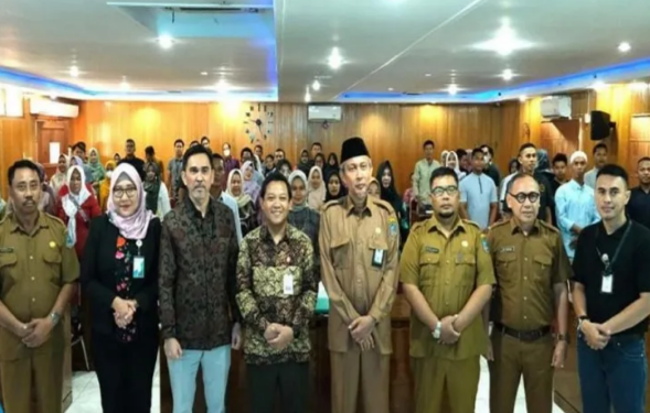 Sekda Sanusi Buka Secara Resmi Busisiness Matching Kepada Pelaku UMKM