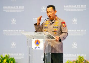 Di Rakornas BNPB, Kapolri Bicara Langkah Konkret Manajemen Risiko Bencana