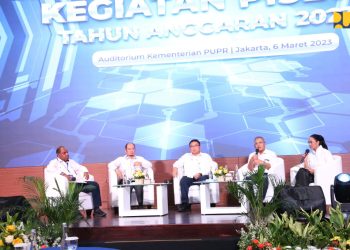 Kementerian PUPR Luncurkan Aplikasi Sistem Peringatan Dini Manajemen Risiko Program Padat Karya PISEW 