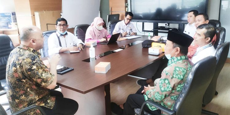 Bupati H.Mashuri Bersama Kadis Kesehatan  Merangin Jemput Bola Dana DAK ke Kemenkes RI