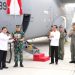 Panglima TNI Terima Pesawat C-130J-30 Super Hercules dari Menhan RI