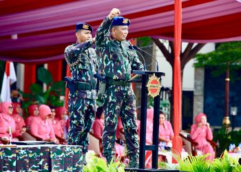 Korps Brimob Polri Resmikan Struktur Organisasi Baru