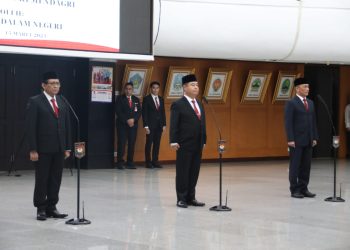 Dilantik Jadi Dirjen Dukcapil, Teguh Setyabudi Minta Sokongan Penuh Pemangku Kepentingan 