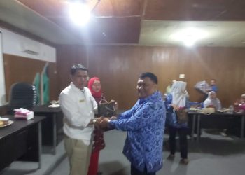 Dinas  Perkim Merangin Gelar Perpisahan dengan Kepala Dinas Sardaini