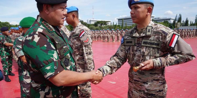 Panglima TNI : Junjung Tinggi Kehormatan Dan Kepercayaan Dunia Internasional