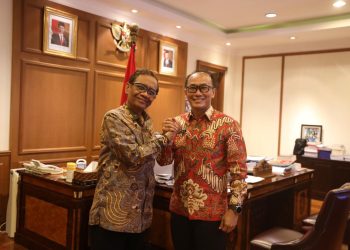Sekretaris BNPP  Zudan Arif  Lapor ke Menkopolhukam Mahfud, Kebut Penyelesaian 5 PLBN Baru 