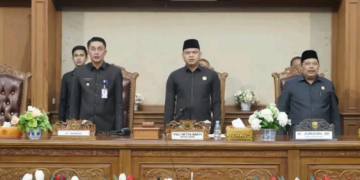 Ketua DPRD Muaro Jambi Pimpin Rapat Paripurna