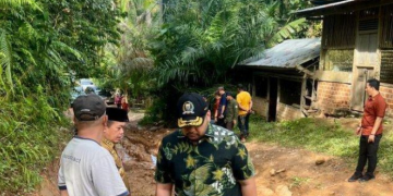 Wakil Ketua DPRD Provinsi Jambi Dampingi Al Haris Tinjau Jalan di Batang Asai