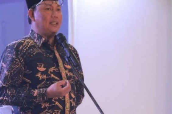 Hairan Hadiri Launching Album Lagu Daerah dan Religi Tanjab Barat
