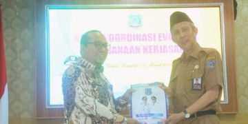 Sekda Tanjab Barat Buka Secara Resmi Rakor Evaluasi Pelaksanaan Kerjasama