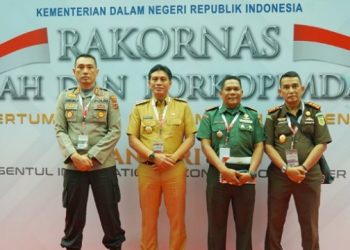 Bupati Batanghari Fadhil Arief Hadiri Rakornas di SICC Bogor