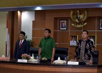 Bupati Fadhil Arief Hadiri Pelantikan PKK