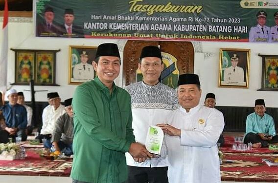 Bupati Fadhil Arief Gelar Acara Tasyakuran HAB Kemenag RI ke 77 Tahun