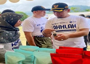 Ketua DPRD H Fajran Ikuti Jalan Sehat
