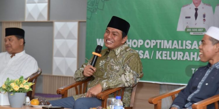 Bupati Batanghari Jadi Pamateri Sekaligus Menutup Acara Work Shop Dai