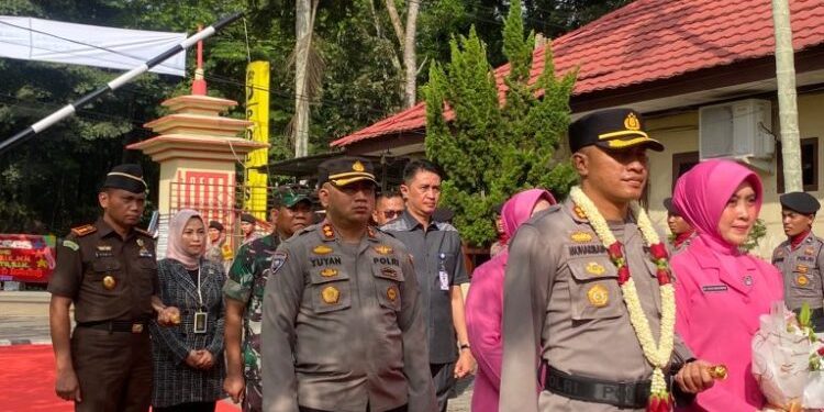 PJ Bupati Bachyuni Hadiri Pisah Sambut Kapolres Muaro Jambi