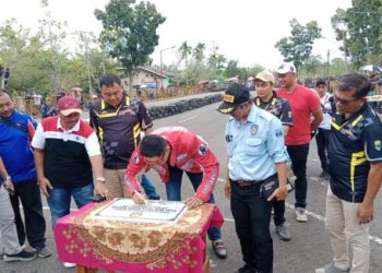 PJ Bupati Bachyuni Buka Langsung Road Race di HUT Desa Bukit Baling ke 39