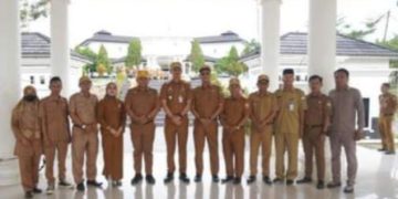 Pj Bupati Bachyuni Deliansyah Pimpin Apel Gabungan Pegawai Lingkup Muaro Jambi