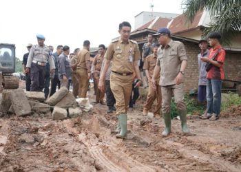 Pj Bupati Muaro Jambi Bachyuni Tinjau Kondisi Jalan Desa Bakung – Niaso