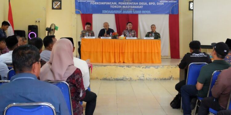 PJ Bupati Muaro Jambi Bachyuni Gelar Audiensi Kedua di Kecamatan Jambi Luar Kota