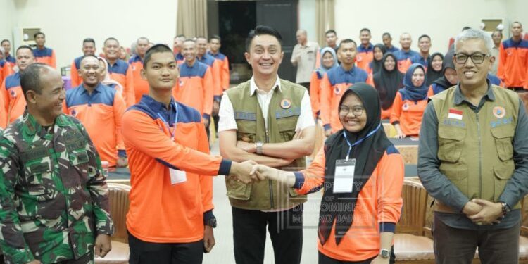 PJ Bupati Muaro Jambi Bersama BPBD Buka Bimtek TRC