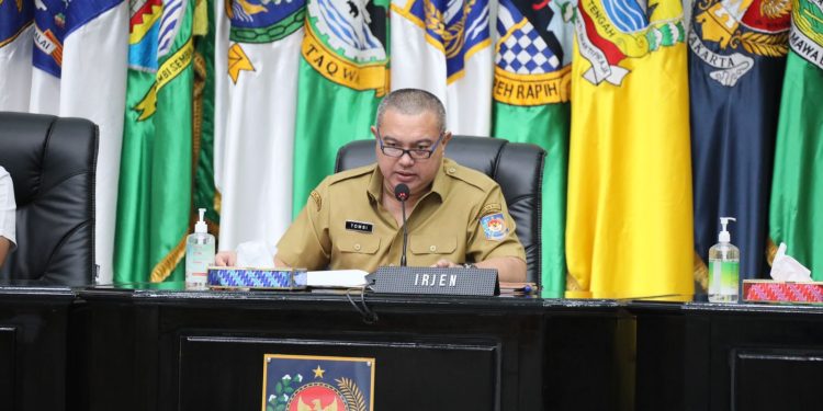 Irjen Kemendagri Minta Tim Pengendalian Inflasi Daerah Jaga Harga Eceran Tertinggi Komoditas Pangan