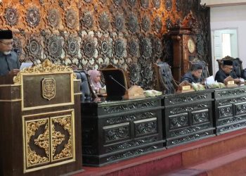 DPRD Merangin Gelar Rapat Paripurna Dengarkan Penyampaian LKPJ Bupati Tahun 2022