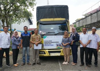 Kabupaten Merangin Launching Pelepasan Bantuan Pangan dari Pemerintah Pusat Untuk 24 Kecamatan 