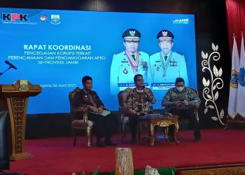 Gelar Rakor Di Jambi, KPK Ingatkan Kepala Daerah, DPRD dan Kades Hindari Korupsi