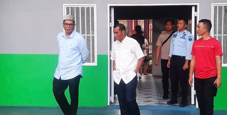 Sidak kadiv Pas ke Lapas Narkotika Muara Sabak