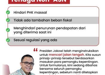 Menteri PANRB Sampaikan 4 Prinsip Formula Penanganan Penataan Tenaga Non-ASN 