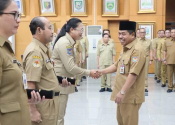 Sekjen Kemendagri Lantik Wakil Rektor IPDN dan Sejumlah Pejabat di Lingkungan Kemendagri 