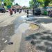 Pengendara Keluhkan Jalan di Dalam  Kota Bangko Kondisinya Banyak Berlubang 