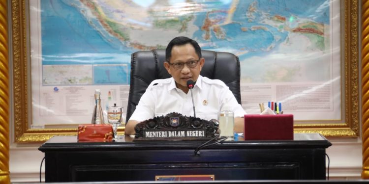 Mendagri Pimpin Rapat Evaluasi Kinerja Kemendagri 2023 