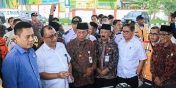 Kadis M. Fauzi Dampingi Wagub dan Komisi V DPR RI Tinjau Infrastruktur dan Transportasi di Batanghari